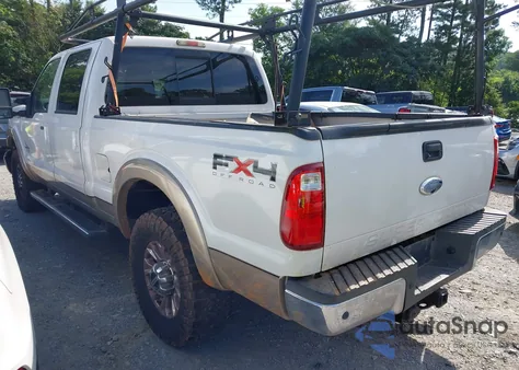 2011 Ford F-250 Lariat из США, поврежденный, VIN 1FT7W2BT7BEC38935